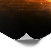 Poster Les Flammes Sont En Hausse (Coin)