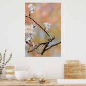Poster Les fleurs d'abricot japonais (Cuisine)