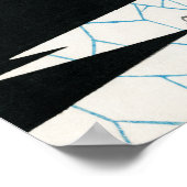 Poster Les fleurs de Bijutsu Sekai sur un sentier (Coin)