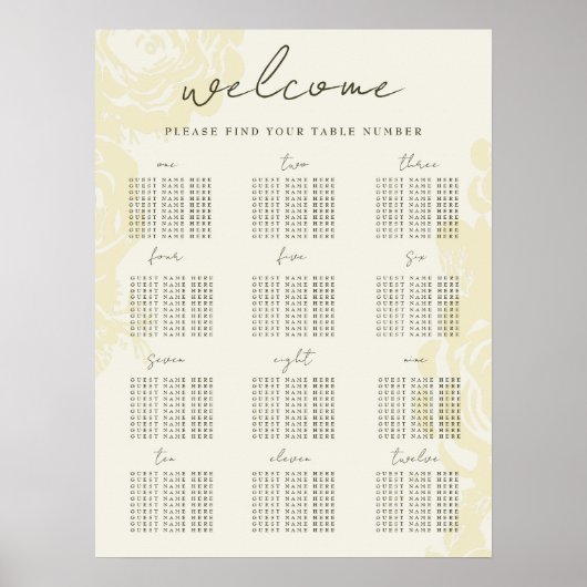 Poster Les fleurs dorées (Devant)