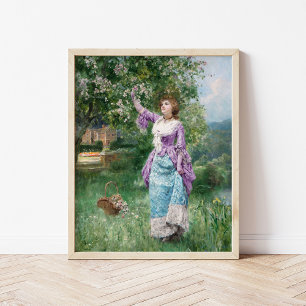 Poster Les fleurs du printemps   Henry John Yeend King