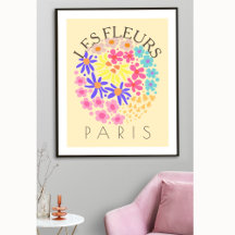 Les Fleurs Paris Colorées