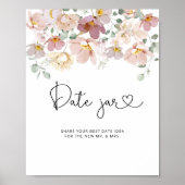 Poster Les fleurs sauvages datent des idées nocturnes. Je (Devant)