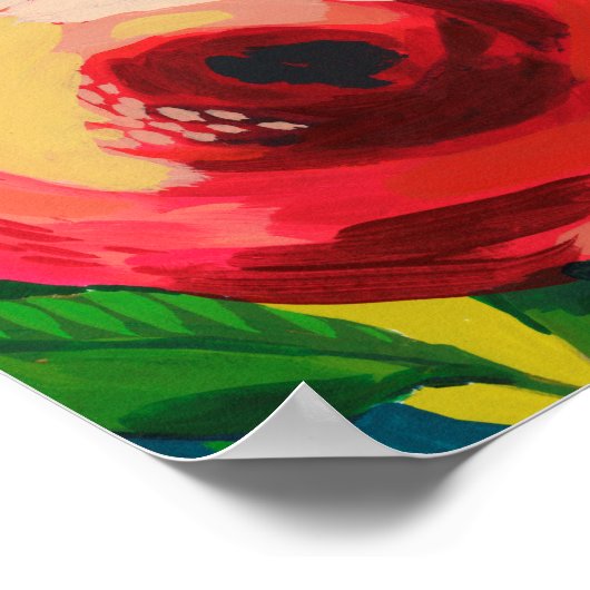 Poster Les fleurs vivaces (Coin)