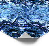 Poster Les flocons de neige... (Coin)