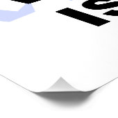 Poster Les flocons de neige libéraux, l'hiver est là (Coin)