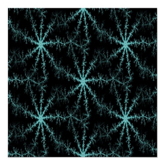 Poster Les flocons de neige sur le pare-brise... (Devant)