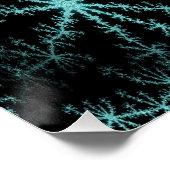 Poster Les flocons de neige sur le pare-brise... (Coin)