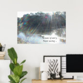 Poster : Les flux de miséricorde ne cessent jamais (Bureau à domicile)