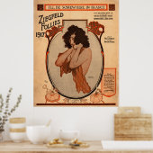 Poster Les folies de Ziegfeld 1917 (Cuisine)