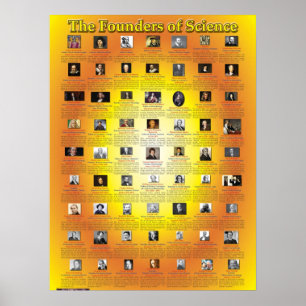 Poster Les fondateurs de la science