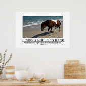 Poster Les forts doivent aider les faibles (Cuisine)