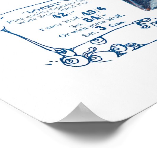 Poster Les fourrures branchées de Swan & Edgar #A (Coin)