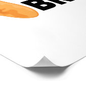 Poster Les Français Mangent Douleur Pour Le Petit Déjeune (Coin)