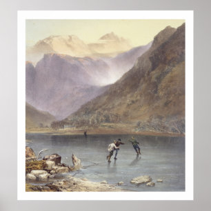 Poster Les frères arrosent, coordonnée des patineurs de