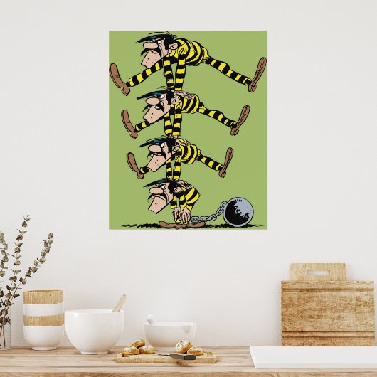 Poster Les frères Dalton (Cuisine)