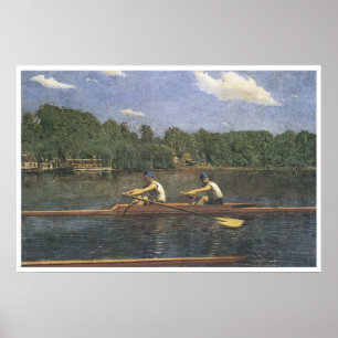 Poster Les frères de Biglin emballant, Thomas 1873 Eakin