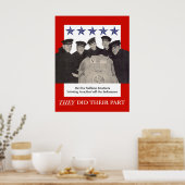 Poster Les Frères Sullivan — Ils Ont Fait Leur Part (Cuisine)