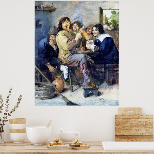 Poster Les fumeurs (Cuisine)