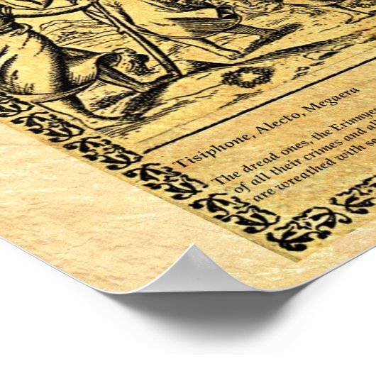 POSTER LES FURIES (Coin)