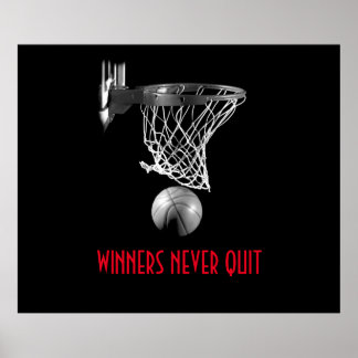 Poster Les Gagnants N'Ont Jamais Quitté Le Basket
