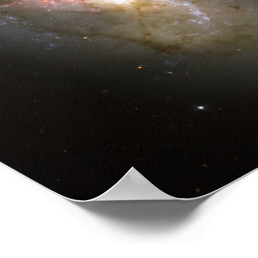 Poster Les galaxies d'Antennes (Coin)