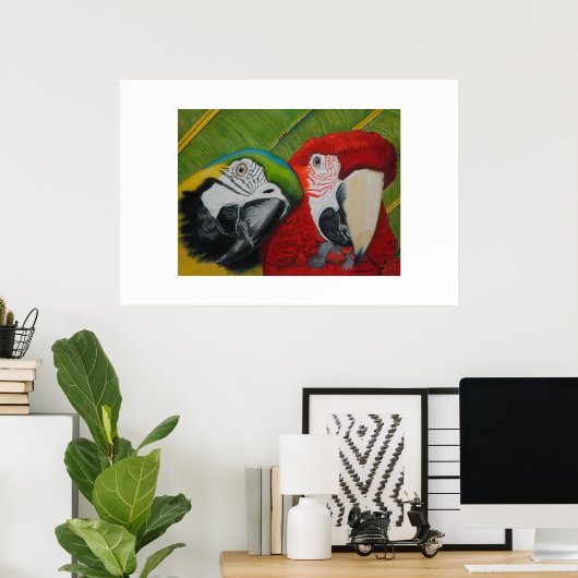 Poster Les garçons (Bureau à domicile)