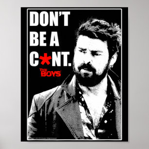 Poster Les garçons boucher ne soyez pas... petits 