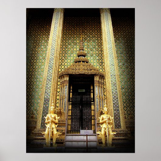 Poster Les Gardiens Du Palais D'Or Thaïlande Photo (Devant)