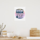 Poster Les gens créatifs citent Word Art (Cuisine)