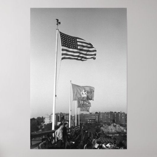 Poster Les gens dans les Bleachers (Devant)