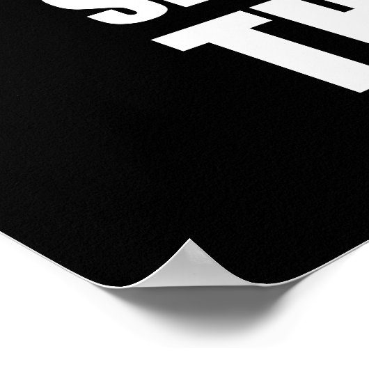 Poster Les gens ne devraient pas avoir peur de leur gouve (Coin)