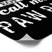 Poster Les gens que j'aime m'appellent Papi Papi Grand-pè (Coin)