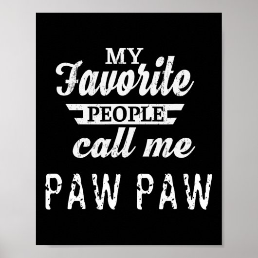 Poster Les gens que j'aime m'appellent Papi Papi Grand-pè (Devant)