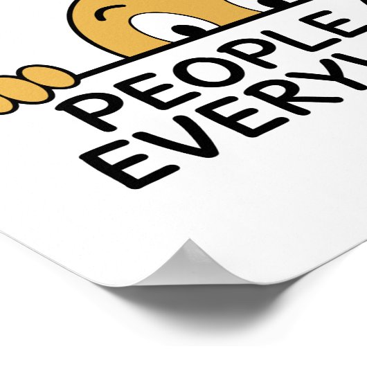 Poster Les gens sont partout (Coin)