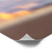 Poster Les gens surfant sur la plage (Coin)