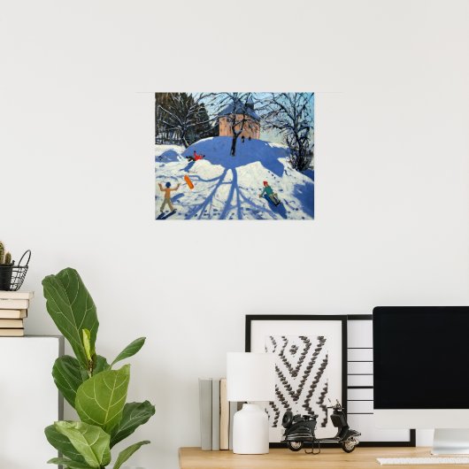 Poster Les Gets (Bureau à domicile)
