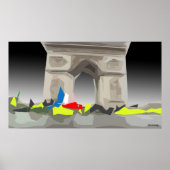 Poster Les gilets jaunes (Devant)