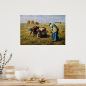 Poster Les Glaneuses de Jean-François Millet (Cuisine)