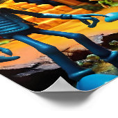 Poster Les Goblins de Groll-Town - Ken Gage Art d'Imagina (Coin)