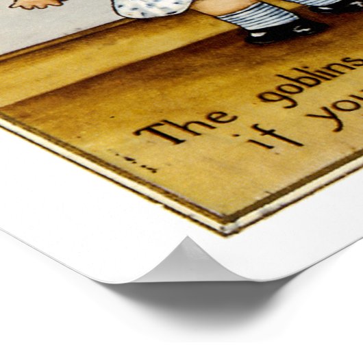 Poster Les Goblins Vous Attraperont ! (Coin)