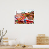 Poster Les goélettes du Carénage (Cuisine)