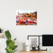 Poster Les goélettes du Carénage (Bureau à domicile)