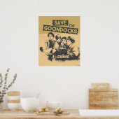Poster Les Goonies "Sauvez Les Quais De Goon" (Cuisine)