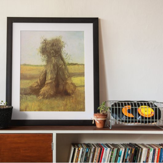 Poster Les grains du blé par Vincent van Gogh