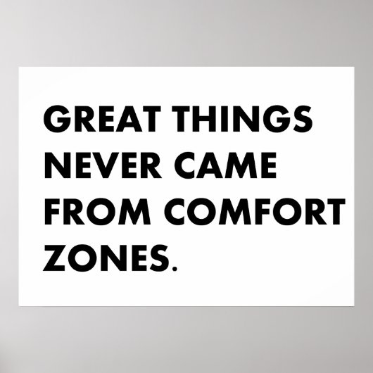 Poster Les grandes choses ne sont jamais arrivées (Devant)