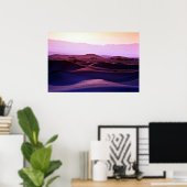 Poster Les grandes dunes (Bureau à domicile)