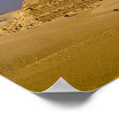 Poster Les grandes pyramides de Gizeh, Egypte (Coin)