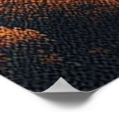 Poster Les Grandes Pyramides de Gizeh Égypte Voyage (Coin)