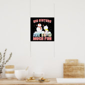 Poster Les grandes soeurs sont la neige beaucoup de plais (Cuisine)